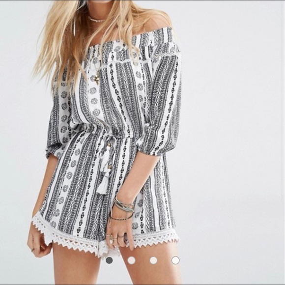 Abercrombie & Fitch Other - Off the Shoulder Romper